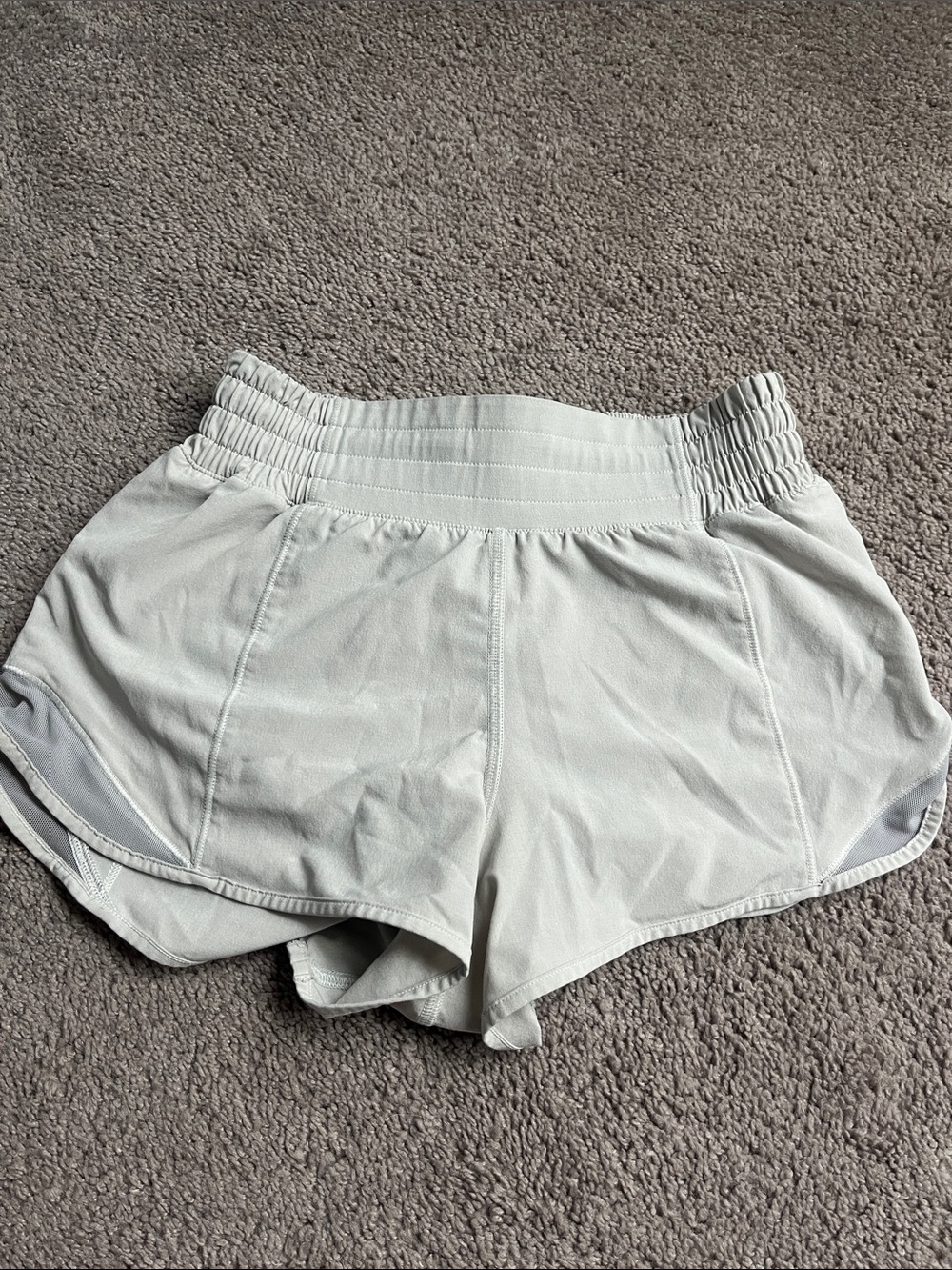 Lululemon Ivory Women's Athletic Shorts